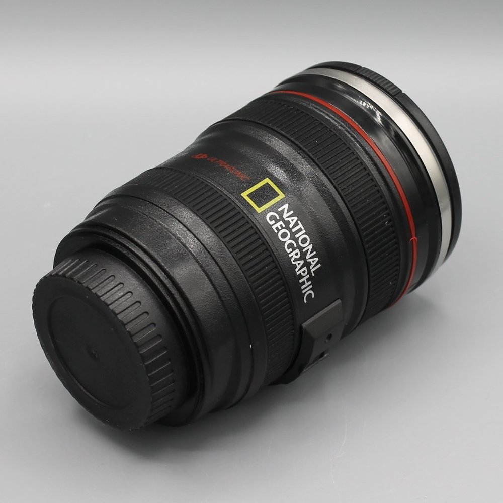 National Geographic lens tea coffee mug 13.5 oz black gift brand new travel - Picture 4 of 8